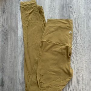 lululemon “spiced bronze” align leggings !!